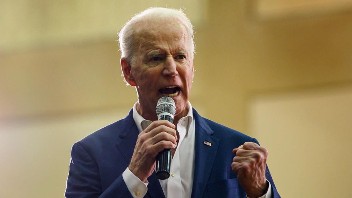 Democrat candidate Joe Biden